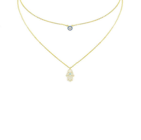 HAMSA EVIL EYE Necklace