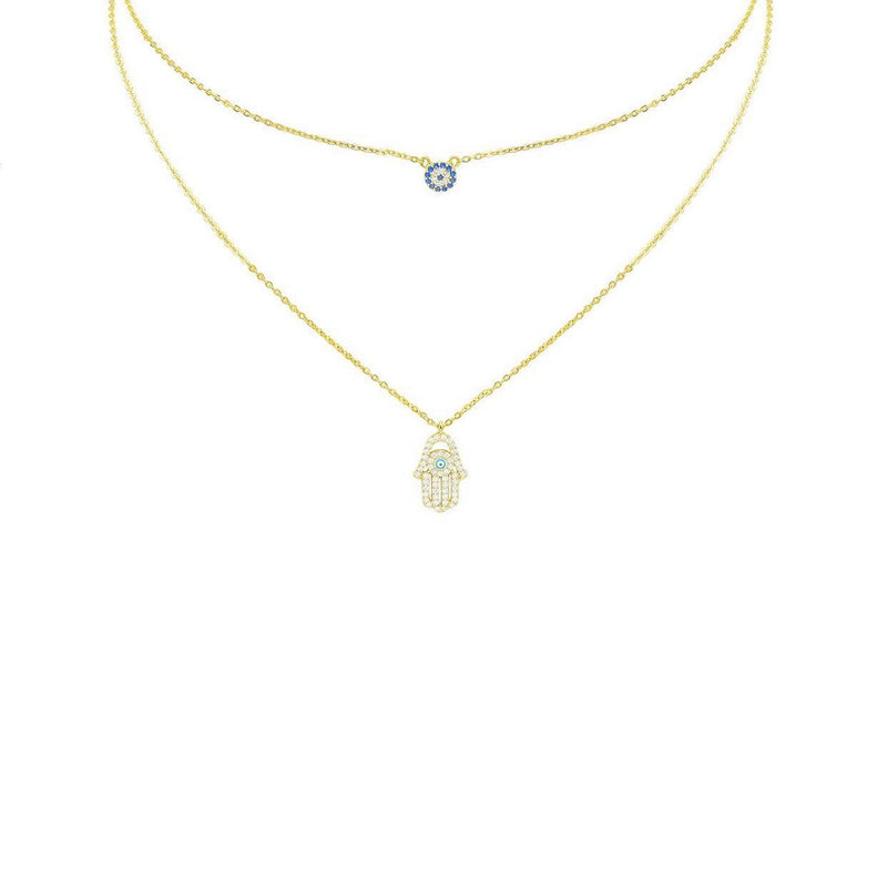 HAMSA EVIL EYE Necklace